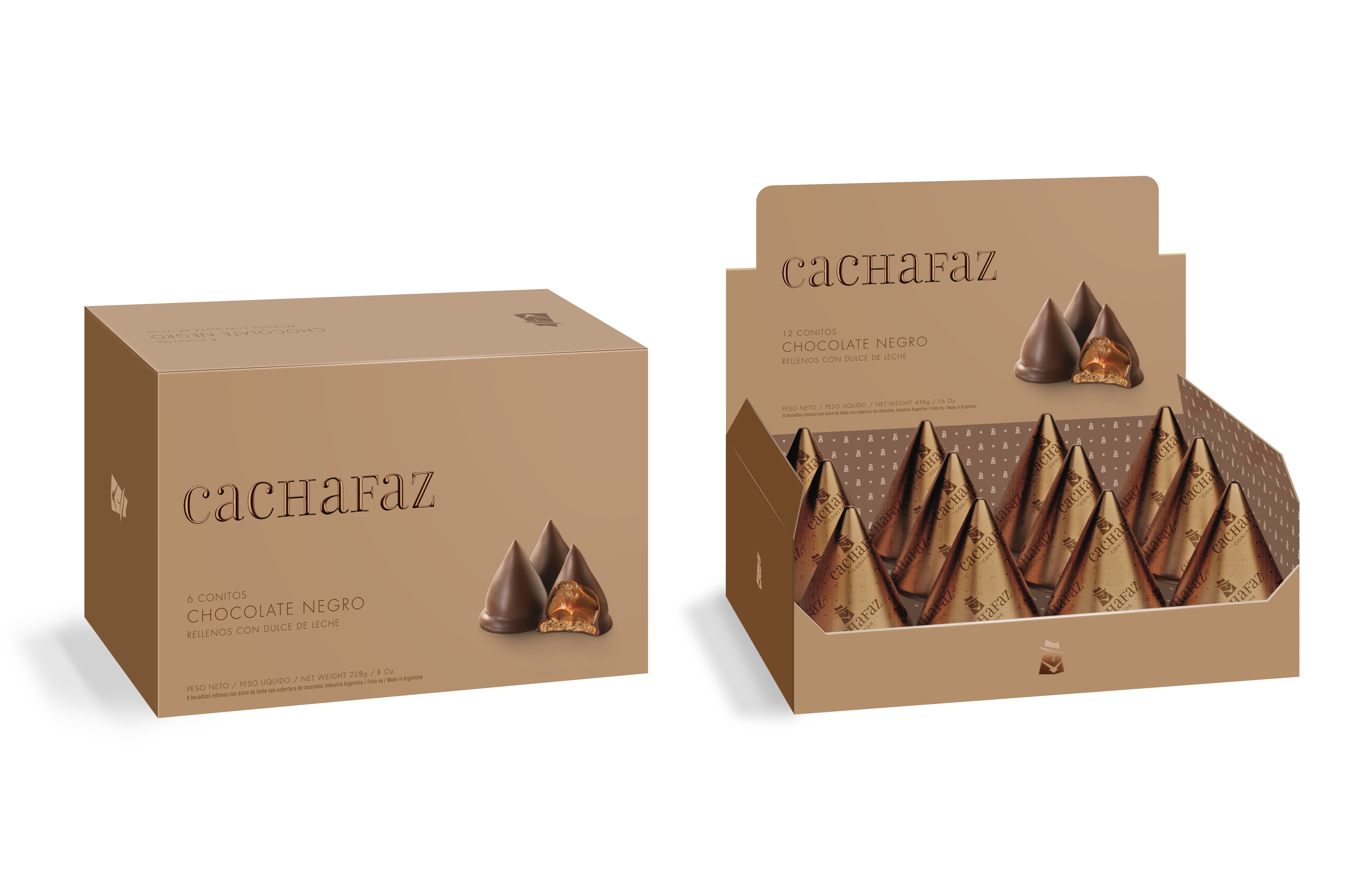 CONITOS DE DULCE DE LECHE